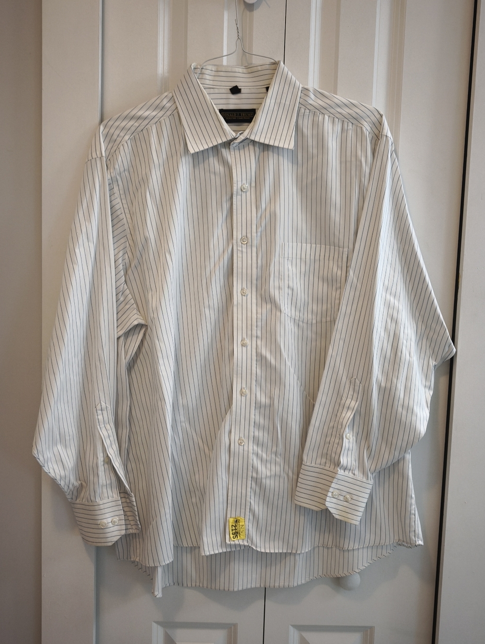 Donald Trump Dress Shirt Striped 100% Cotton